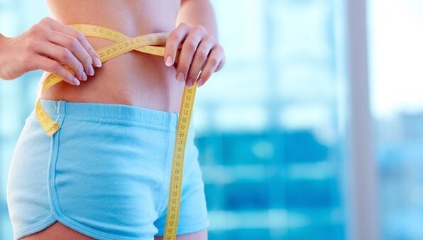 pomiar talii podczas utraty wagi